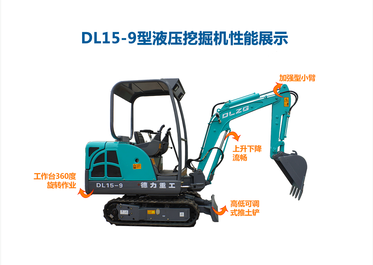 先導(dǎo)型微型挖掘機